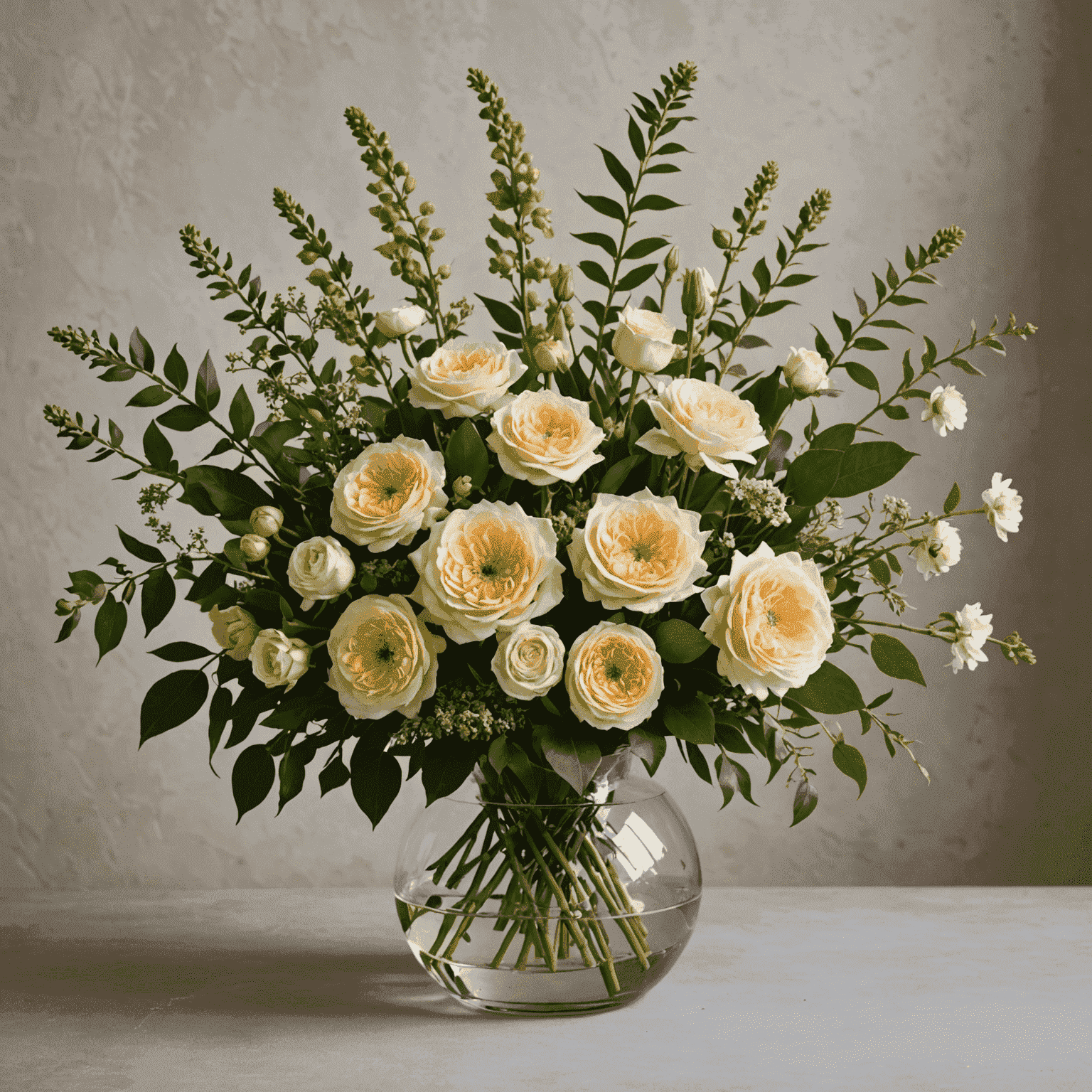A series of flower arrangements showcasing weekly and monthly subscription options